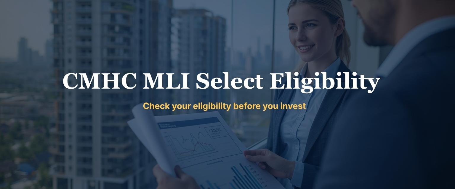 Am I Eligible for CMHC MLI Select