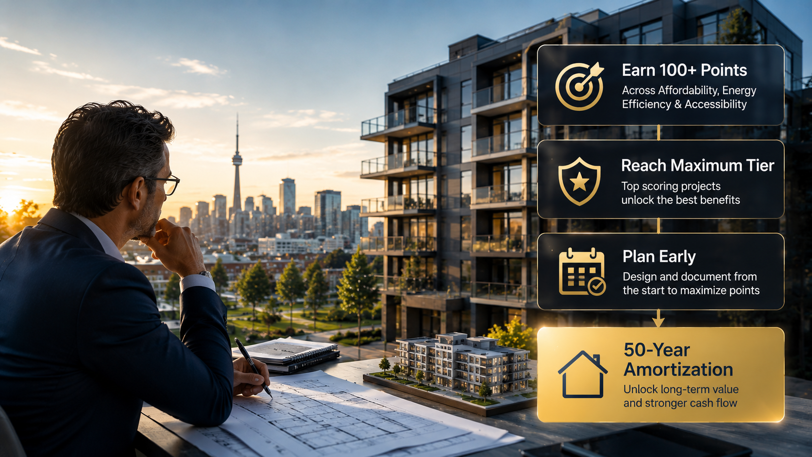 How Does a Project Actually Earn Access to a 50-Year Amortization Under CMHC MLI Select