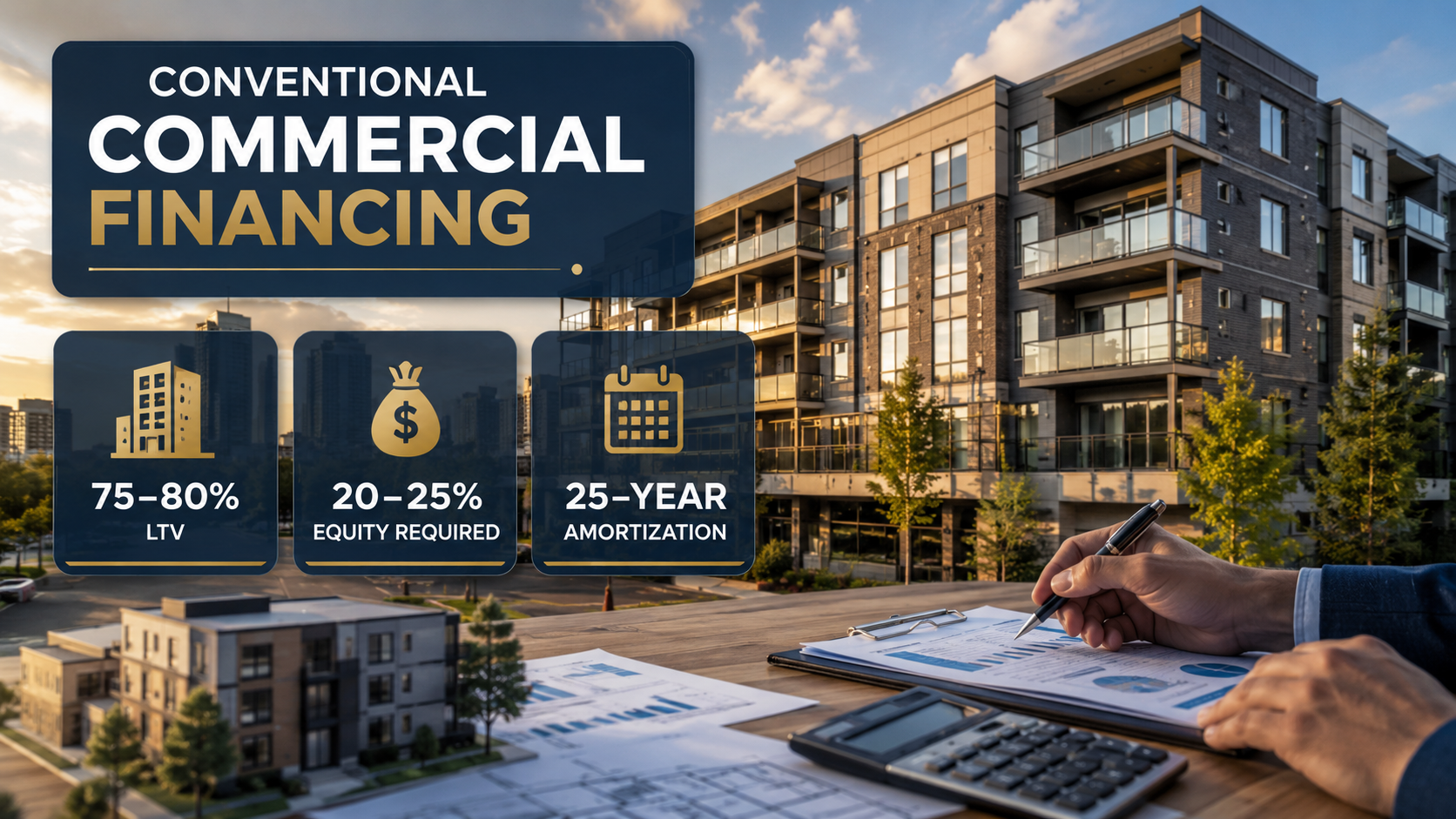 What Does Conventional Commercial Financing Actually Require as a Down Payment on a Multi-Unit Property