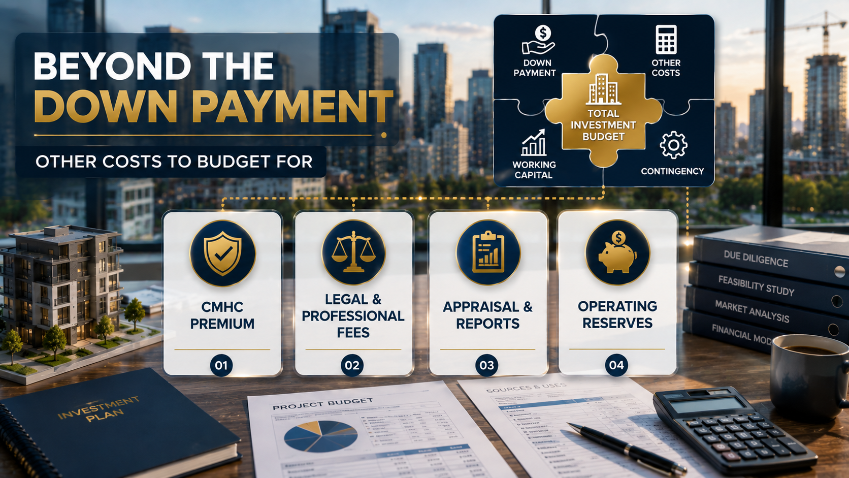 What Other Costs Should Investors Budget for Beyond the MLI Select Down Payment