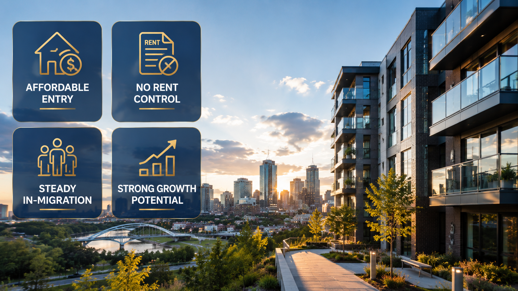 Edmonton's built-in advantages for investors