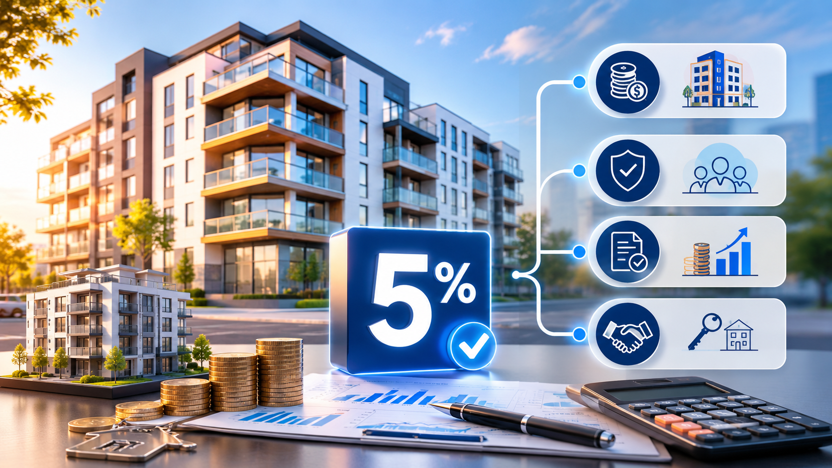 How the down payment drops to as little as 5%